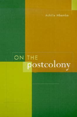 Cover of On the Postcolony